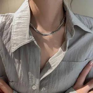 [콩심팥심]이거찜 포인트 롱 두줄 레이어드 패션 목걸이 레이어