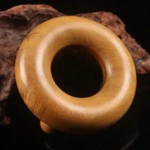 세발 두피 마사지 지링 나무 원목 선물 경락 안마 (WFKBALW)