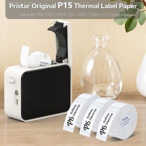 호환 1PK 감열지 자체 접착 스티커 Marklife P15 D30 라벨 프린터 다중 색상 크기 14x20mm