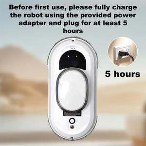 지능형 완전 자동 초음파 스프레이 물창 청소 로봇 원격 제어 유리