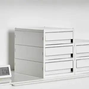 [하프클럽/]수납함 중형 공구 학용품 정리함 서랍 DIY 보관 3단 수납