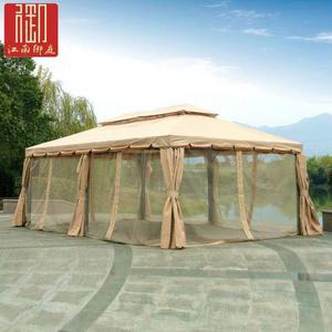 야외천막 캐노피 천막 자바라 야외 텐트 4x4m 차양막 블랙독 럭셔리 휴대용 녹색 축제