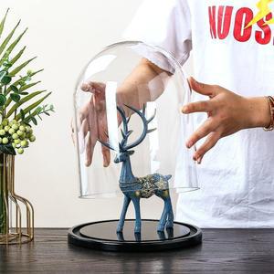 미니피규어 케이스 유리돔 진열장 유리장 계단형 3층 진열대 수납함 받침대