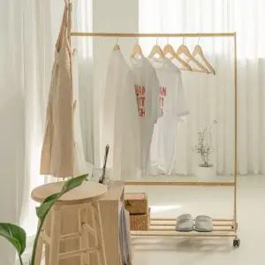 [하프클럽/]선반행거 원목행거 선반 옷걸이 정리대 드레스룸 우드 자취방