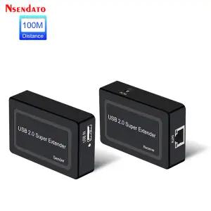 카메라 마우스 키보드 프린터용 USB 2.0 확장기 USB 플래시 디스크용 to RJ45 이더넷 케이블 어댑터 Cat5e6