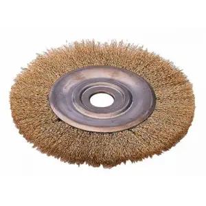 인우연마 원형브러쉬 철 8x1Inch 그라인더용 (1EA)