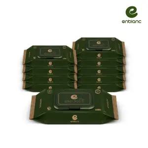 앙블랑 아기물티슈 세이프 카키 라이트 캡형 32매X10팩 434971