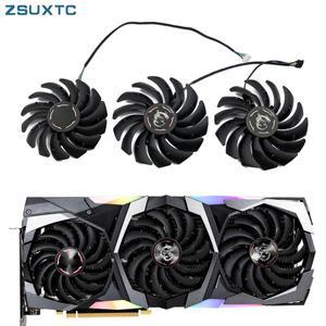 MSI 지포스 RTX2080 Ti 2070 슈퍼 게이밍 X 트리오 RTX 2080Ti 그래픽 카드 쿨러 팬 교체 PLD09210S12HH
