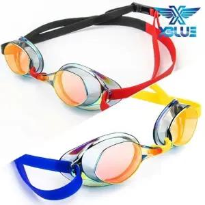 XBLUE 미러 노패킹 수경 물안경 Z2664 실리콘패킹 운동