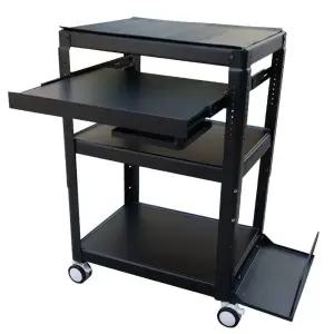 빔프로젝터 거치대 카트 받침대 다이 거치 선반 바퀴