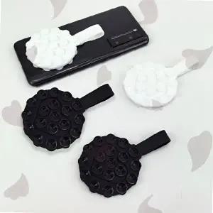 핸드폰 거치대 실리콘 양면 흡착 고리형 자동차 뽁뽁이 거울 유리 접착