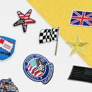 밀리터리 전용 ML 패치 패브릭 디자인 자수 열부착 (WFKC2ZS)