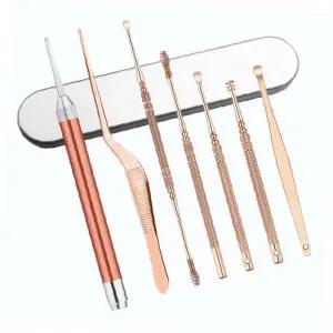 귀이개 귀청소기 귀지제거 핀셋 LED조명 스테인리스 귀관리 7