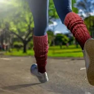 4색 1개 니트 겨울 다리 토시 종아리 방한 발토시 워_24024561