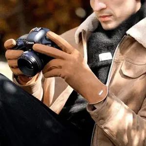 고급스러운 스웨이드 투컷 슬림핏 남성장갑 겨울장갑 미끄럼방지 장갑