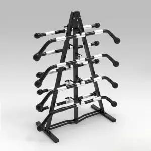 그립 헬스 케이블 거치 보관대 정리 헬스장 행거 그립바