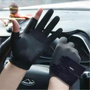 [하프클럽/]스포츠 세손가락 장갑 고탄성 스포츠장갑 헬스장갑 남성용