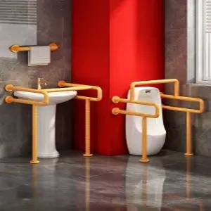 장애인 화장실 손잡이 노인 상하가동식 세면대 지지대