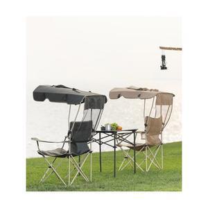 캠핑의자 그늘막의자 접이식 캐노피 햇빛가리개 낚시의자