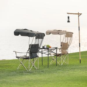 접이식 캐노피 캠핑의자 낚시의자 그늘막체어 햇빛가리개