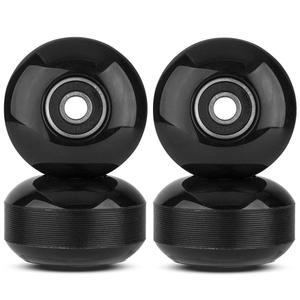 NONMON 4pcs 스케이트보드 휠 52mm 베어링, 스트리트 트릭 롱보드 크루저용 95A