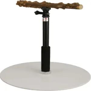 제로디스 우드 버드 퍼치 휴대용 탈착식 앵무새 놀이 스탠드 실내 야외 여행용 조절 가능한