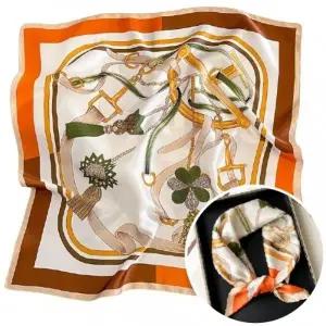 [지앤지] 엘레강스 스카프 봄 가을 부드러운 실크 느낌 예쁜스카프