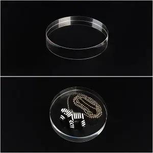 [하프클럽/]원형 스테이지 아크릴 진열대 100 디피용진열