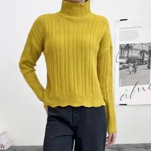 여자 니트 목폴라 목티 슬림 터틀넥 겨울 물결 여성 니트티 티셔츠 티