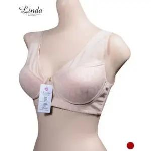 (린다)(BR0167)호피패턴 메쉬 몰드 조끼 날개 브래지어 여자