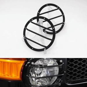 07-23 토요타 FJ 크루저 전조등 보호대 부품 한 쌍 망간강 호환.