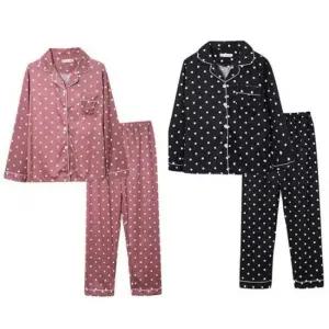 숙땡땡이파자마 홈세트 긴팔 봄 set 투피스 남성 홈 이지 긴팔