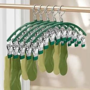 ( )집게형 건조대 빨래집게 양말 다용도 빨래걸이