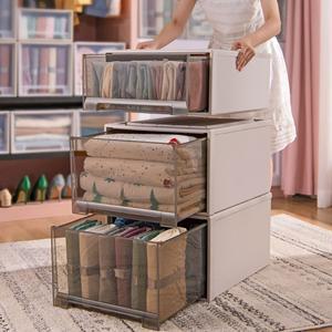 슬라이딩 옷장정리함 리빙박스 틈새 10L 18L 54L 수납장 속깊은서랍장 공간박스