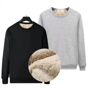 기모무지라운드티셔츠 융털기모 보온 맨투맨 긴팔티