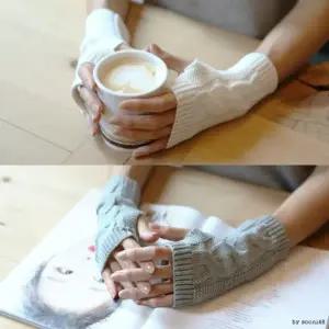 꽈배기 암워머 겨울팔토시 니트워머 니트팔토시 손목워머 손토시 핸드워머 니트토시