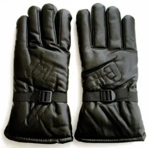 GL 가죽 방한 오토바이장갑 겨울 털장갑 미끄럼방지 롱 바이크 장갑