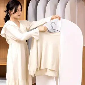 ( )먼지방지 옷보관 커버 의류 행거 가리개 코트 겨울옷 보관