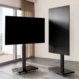 대형 티비 스텐드 100인치 모니터 선반 축제 이동형