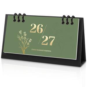 KONVINIT 소형 책상 달력 2026-2027, 6 3