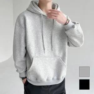 남녀공용 겨울 기모안감 데일리 꾸안꾸 긴팔 후드티