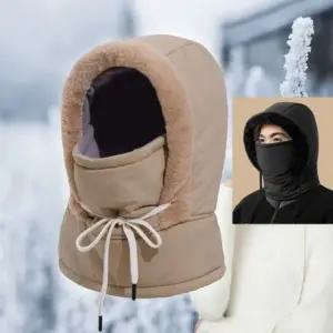 겨울 방한 올인원 패딩 후드넥워머 혹한기용 남녀공용 모자 바라클라바