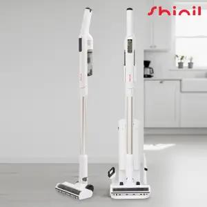 [신일] 250W 슬림라이트 올인원 스테이션 무선청소기 SVC-SS2H5 초경량 초슬림 / 자동먼지비움