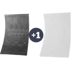 암막스티커 LED 불빛 차단스티커 보안 스티커 1+1