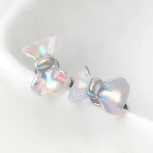 [라울스톤] 오로라 리본 써지컬 스틸 패션 피어싱