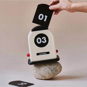 23년 레트로 만년달력 캘린더 date 달력 컬러 만년 탁상 선물