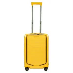 포르쉐 디자인 로드스터 하드케이스 기내용 캐리어 비즈니스 S 45 옐로우