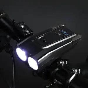 자전거전조등 블랙 전자벨 LED전자벨라이트 블랙라이트 전조등