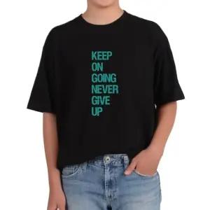 오버핏반팔티 다 포기하지마 never give up 다양한색상 전사이즈 (WFKC7DH)