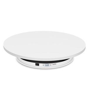 촬영용 자동회전판 플랫폼 턴테이블 반사판 촬영장비 비디오 검정 90KG 스테 자동